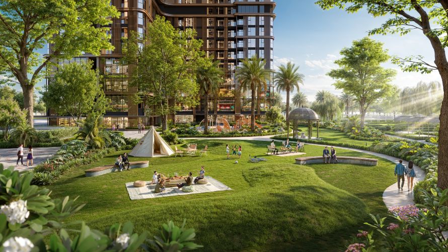 Không Gian Sống Xanh và An Ninh Đảm Bảo