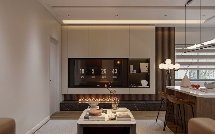 Phòng khách – Không gian trung tâm sang trọng