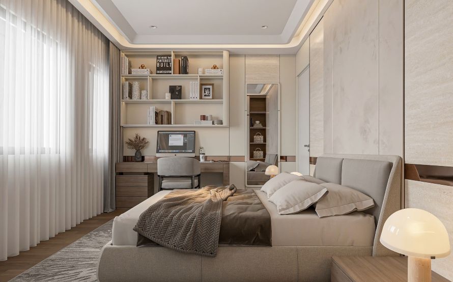 Phòng ngủ – Riêng tư, ấm cúng và tối ưu nghỉ ngơi